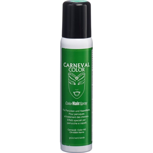 Carnival Color Hair Spray Green 100ml