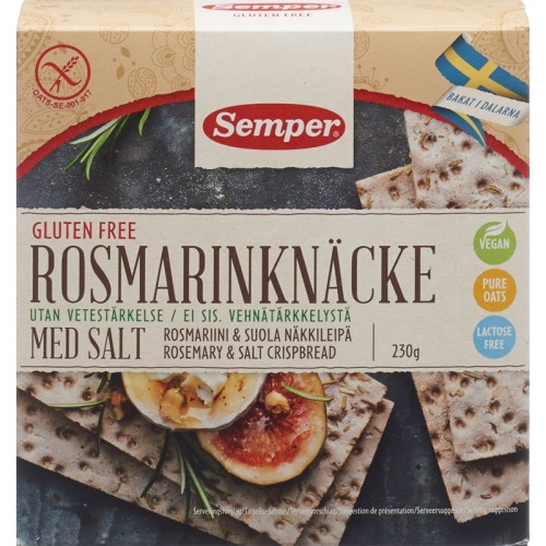 Semper Rosmarinknäcke gluten free 230 g