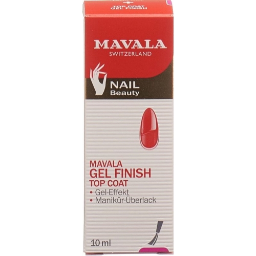 Mavala top coat gel finish 10ml