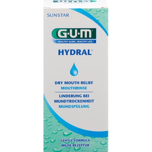 GUM SUNSTAR HYDRAL mouthwash 300 ml