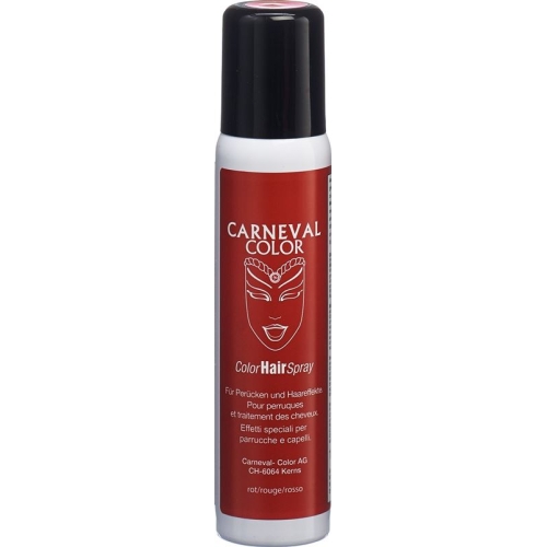 Carnival Color Hair Spray Red 100 ml