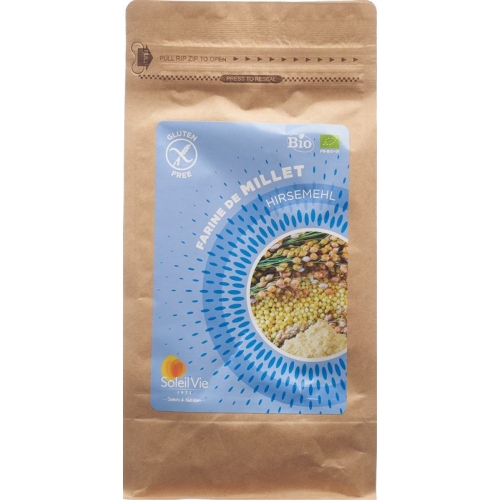 Soleil Vie millet flour organic gluten free 500 g