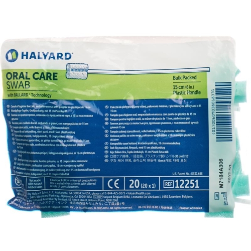 Pepco oral care sticks foam 20 pcs