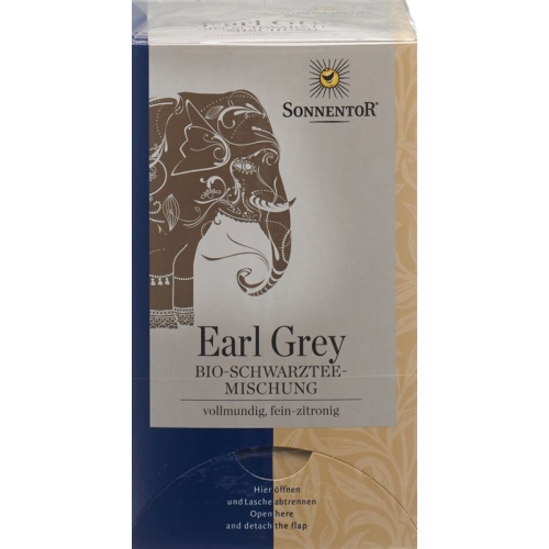 Sonnentor Black Tea Earl Gray Battalion 18 pieces