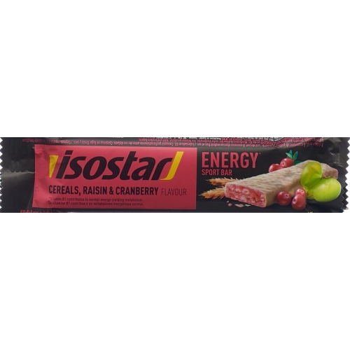 Isostar Energy Bar Cranberry 40g