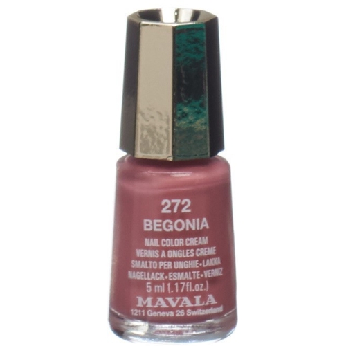 Mavala Nail Polish Mini Color 272 Begonia Fl 5 ml