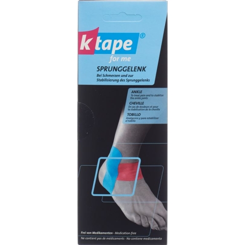 K-Tape for me ankle for an application 2 pieces