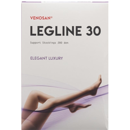 Venosan Legline 30 A-T XL black 1 pair