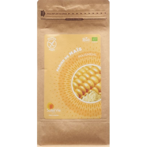 Soleil Vie cornmeal Organic gluten free 500 g