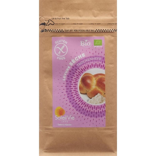 Soleil Vie dry yeast Organic gluten-free 50g