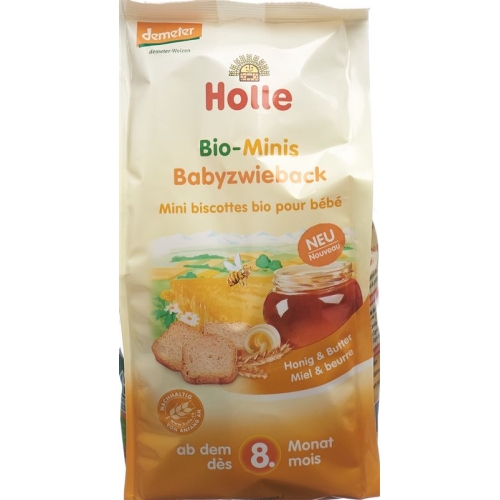 Holle Organic Baby Rusk MINIS 100g