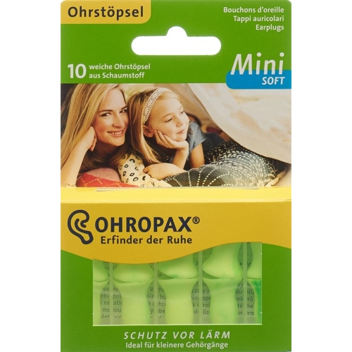 Earplugs Minisoft 10 pcs