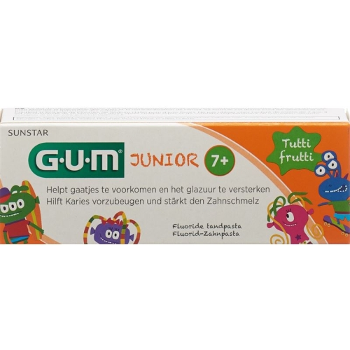 GUM SUNSTAR Junior toothpaste Tutti-Frutti 50 ml