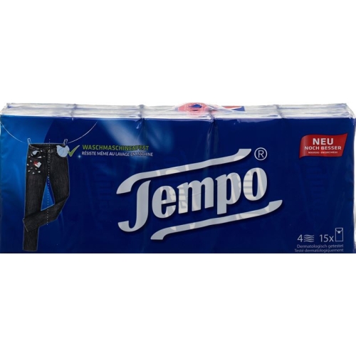 Tempo handkerchiefs Classic 15 x 10 pcs
