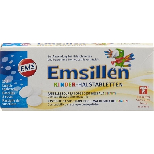 Emsillen children Halstabletten with vanilla 20 pcs