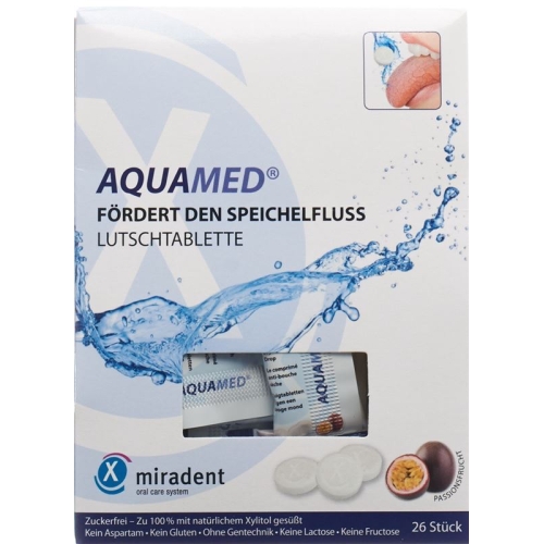 Miradent AQUAMED mouth dryness lozenge 60 g