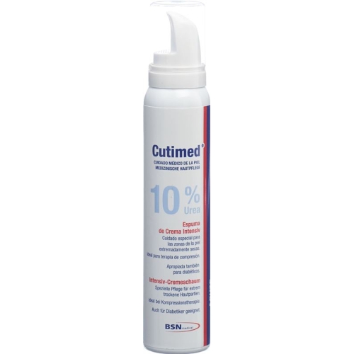 Cutimed Acute cream foam 10% Urea 125 ml