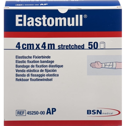 Elastomull elastic bandage 4mx4cm 50 pcs