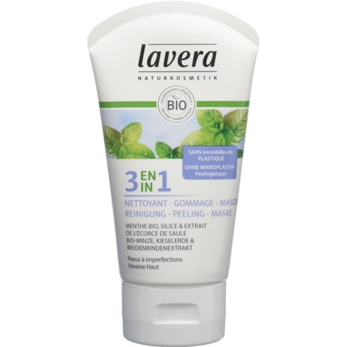 Lavera 3in1 cleaning peeling mask 125 ml