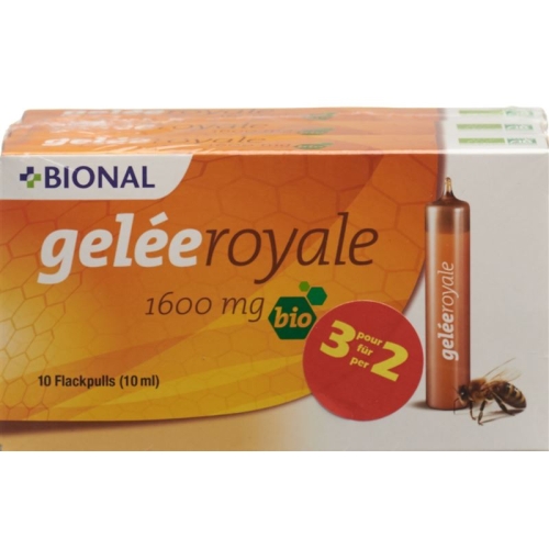 Bional royal jelly 1600 mg Bio Tripack 30 x 10 ml