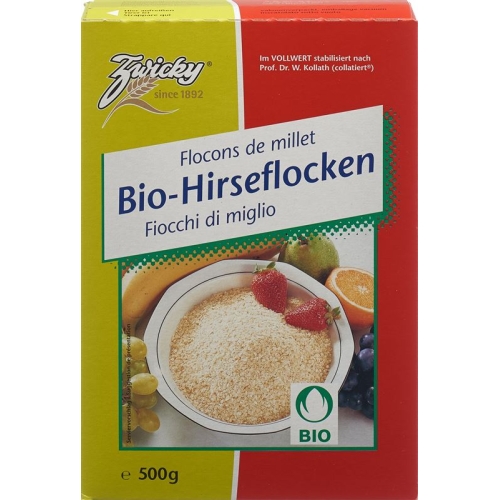 Zwicky organic millet flakes 500 g