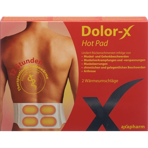 Dolor-X Hot Pad heat envelopes 2 pcs