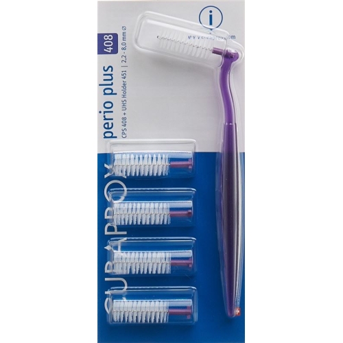 Curaprox CPS 408 perio plus 5 interdental brush + holder