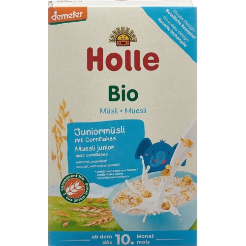 Holle Bio-Juniormuesli Mehrkorn mit Cornflake 250 buy online