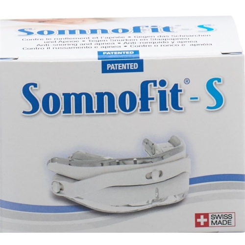 SOMNOFIT-S jaw brace Schlafapnoea and snoring