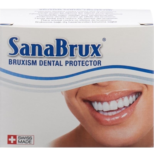 Sanabrux splint against teeth grinding (bruxism)