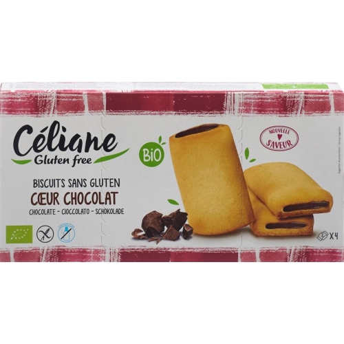 Les Recettes de Céliane biscuits cocoa hazelnut filling Gluten Free Organic 165 g