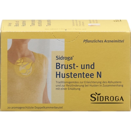 Sidroga breast and Hustentee N 20 Btl 2 g