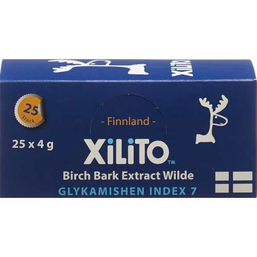 Xylitol Xilito Birkenzucker Finland 25 Battalion 4 g