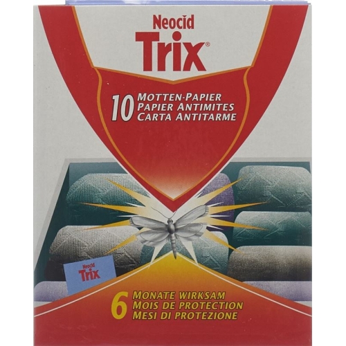 Neocid TRIX Moth paper new 10 pcs