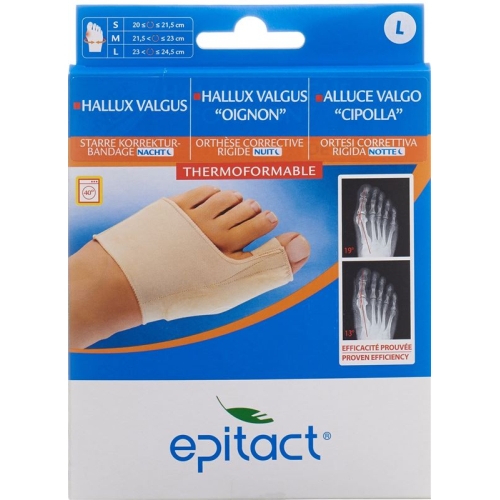 Epitact rigid correction bandage bunion NIGHT L 23-24.5cm