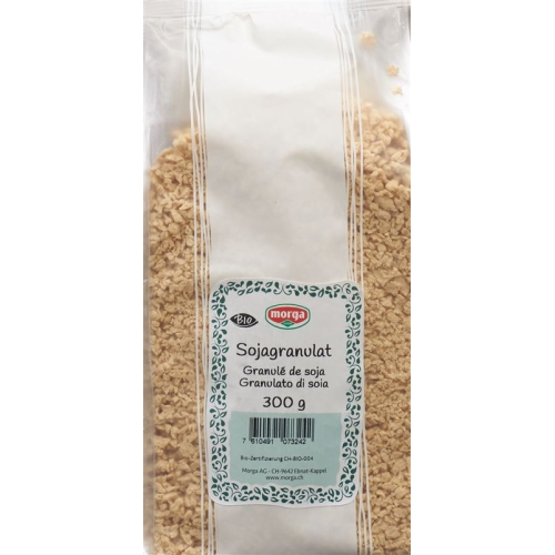 Morga soy meat substitute granular organic Battalion 300 g