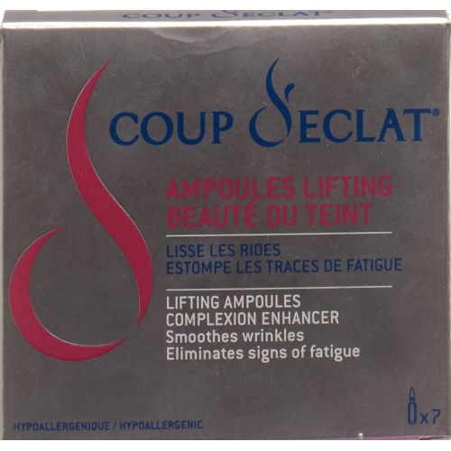 Coup D Eclat face Lifting ampoules 7 x 1 ml