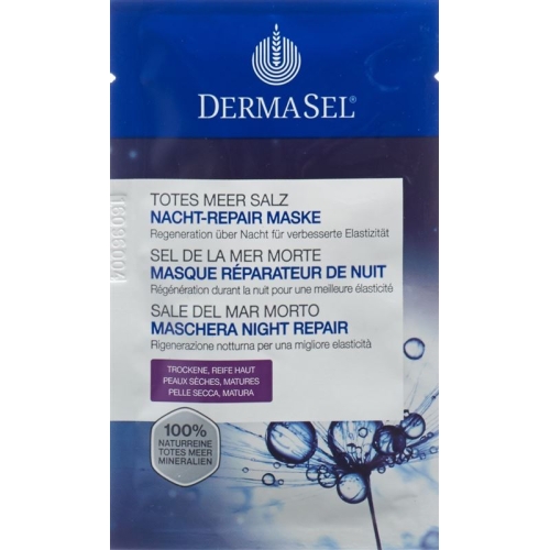 Dermasel mask Night Repair German / French / Italian Battalion 12 ml