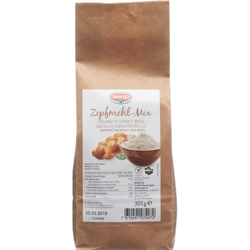 Morga Zopfmehl mix Gluten Free Organic 305 g