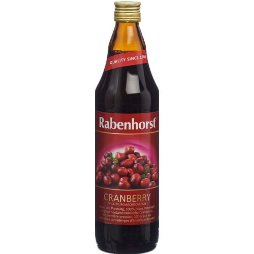 Rabenhorst Cranberry Muttersaft Flasche 750ml buy online