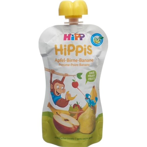 Hipp Apfel-birne-banane Anton Affe 100g buy online