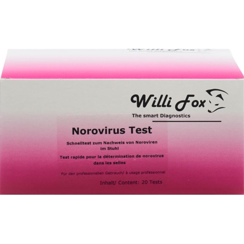 Willi Fox norovirus stool test 20 pieces