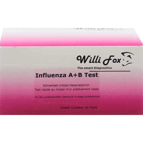 Willi Fox Influenza A & B Test 20 pcs