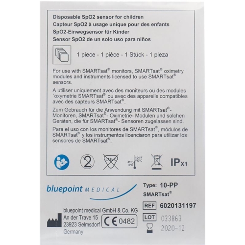 Oxytrue Disposable Patch Sensors Kids Smartsat buy online