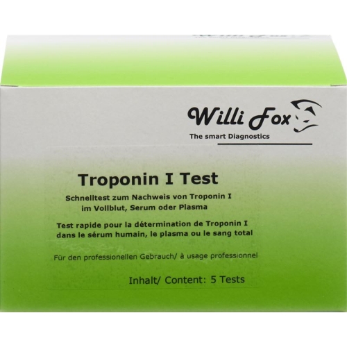 Willi Fox Troponin I Test 5 pcs