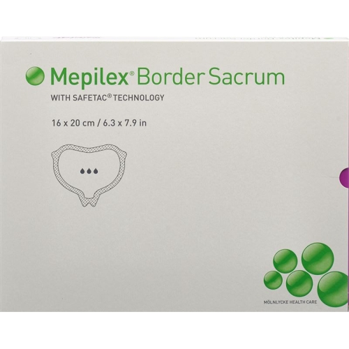 Mepilex Border Sacrum 16x20cm 5 pcs