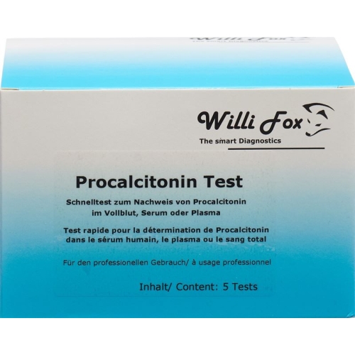 Willi Fox procalcitonin rapid test 5 pcs