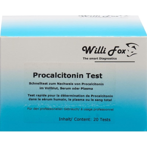 Willi Fox procalcitonin rapid test 20 pieces