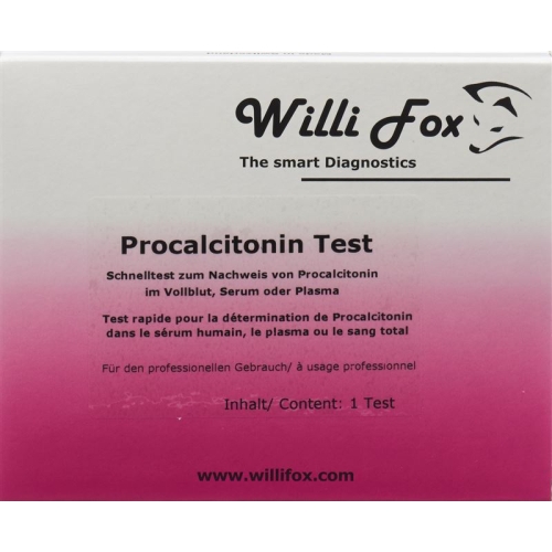 Willi Fox procalcitonin rapid test