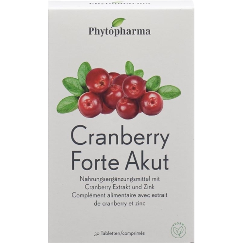 Phytopharma Cranberry Forte Acute 30 tablets